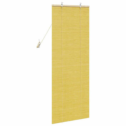 Tenda a rullo con tende Giallo 60 x 160 cm Bambù | homemem39