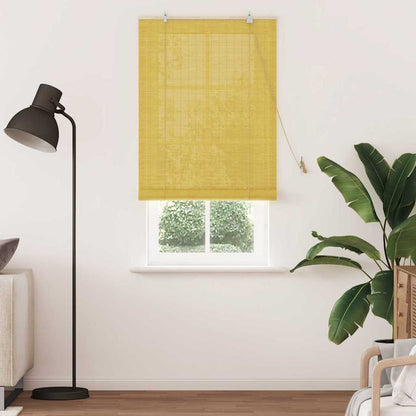 Tenda a rullo con tende Giallo 80 x 220 cm Bambù | homemem39