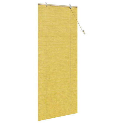Tenda a rullo con tende Giallo 80 x 220 cm Bambù | homemem39
