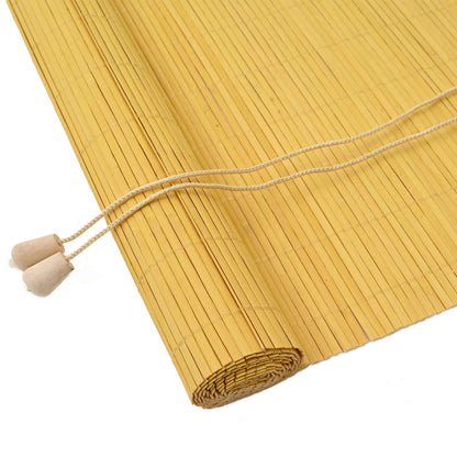 Tenda a rullo con tende Giallo 90 x 160 cm Bambù | homemem39