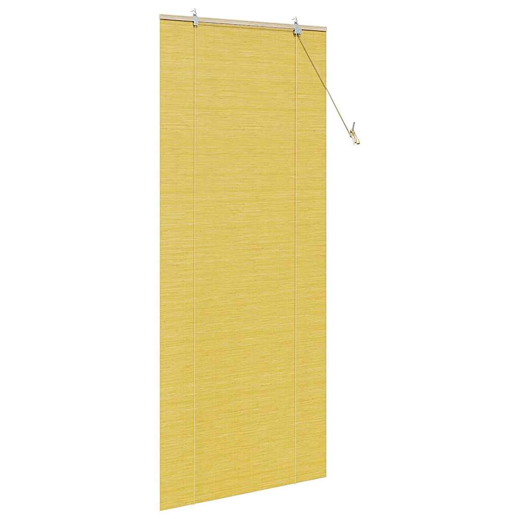 Tenda a rullo con tende Giallo 90 x 220 cm Bambù | homemem39