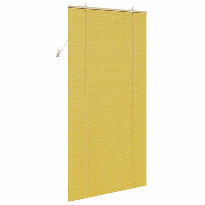 Tenda a rullo con tende Giallo 100 x 220 cm Bambù | homemem39