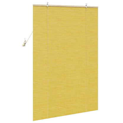 Tenda a rullo con tende Giallo 110 x 160 cm Bambù | homemem39