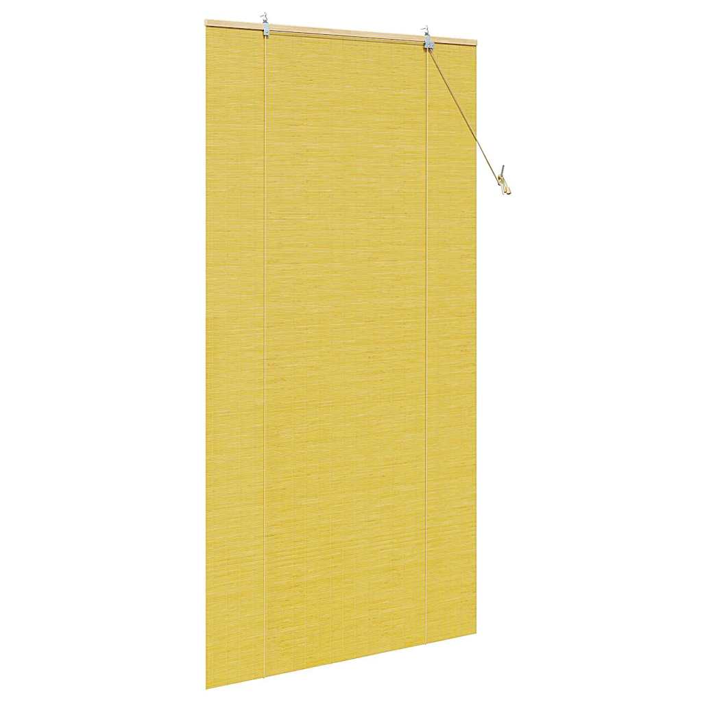 Tenda a rullo con tende Giallo 110 x 220 cm Bambù | homemem39