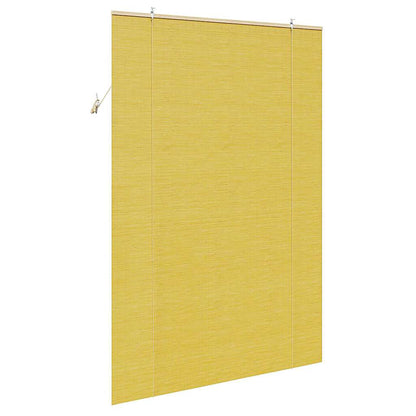 Tenda a rullo Giallo 140 x 220 cm Bambù
