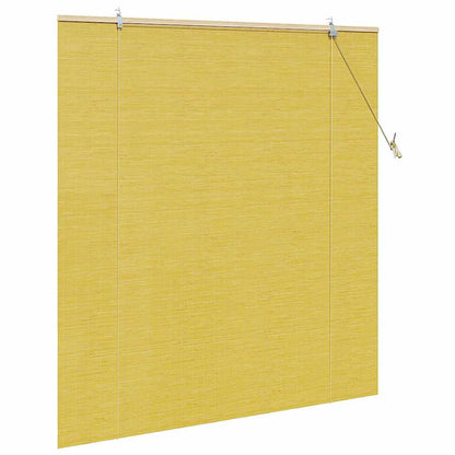 Tenda a rullo Giallo 150 x 160 cm Bambù