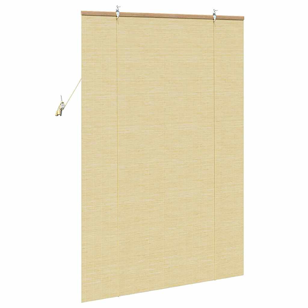 Tenda a rullo con tende Natura 120 x 160 cm Bambù | homemem39