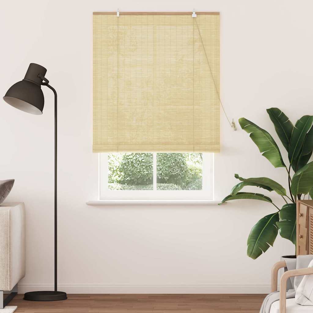 Tenda a rullo con tende Natura 120 x 220 cm Bambù | homemem39