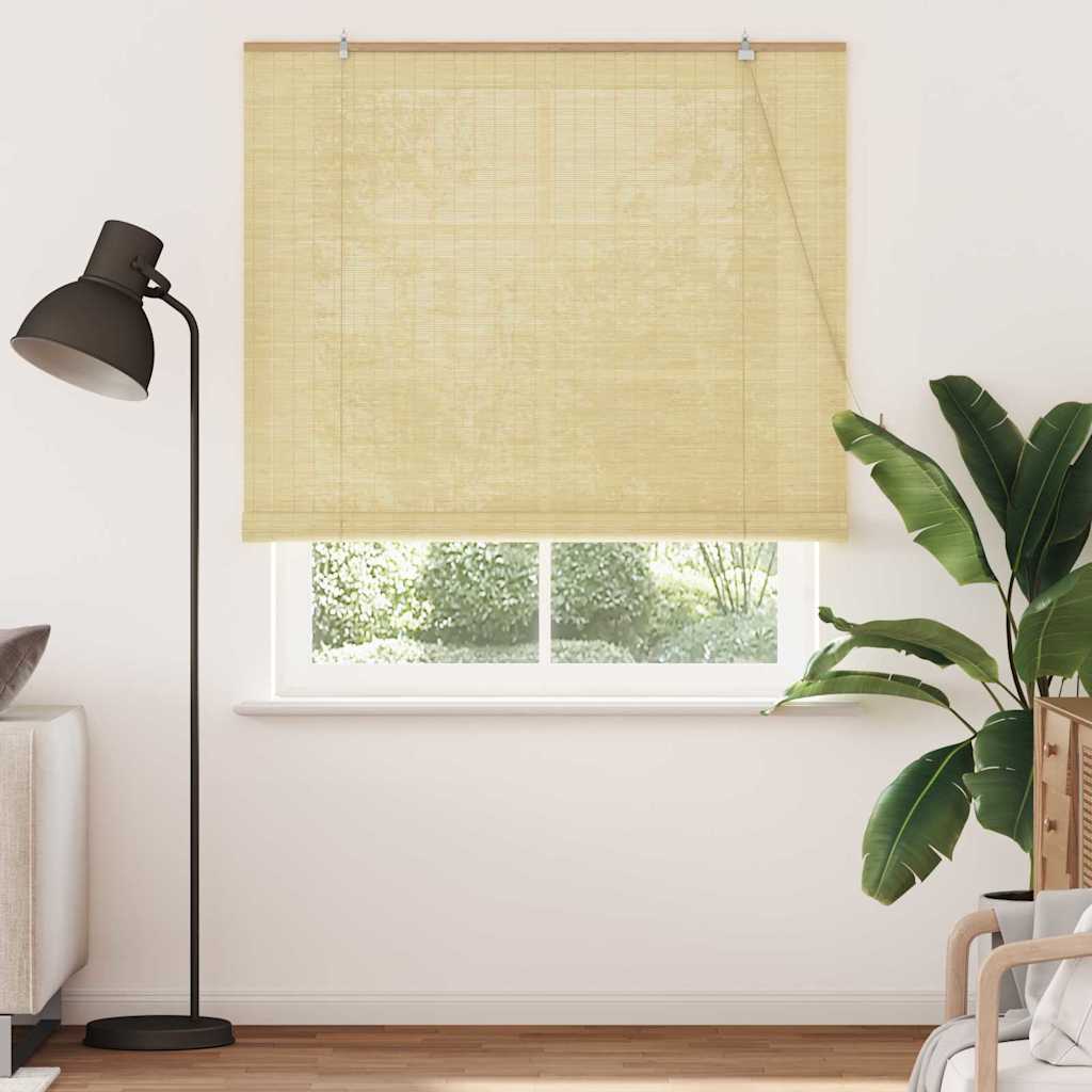 Tenda a rullo con tende Natura 140 x 220 cm Bambù | homemem39