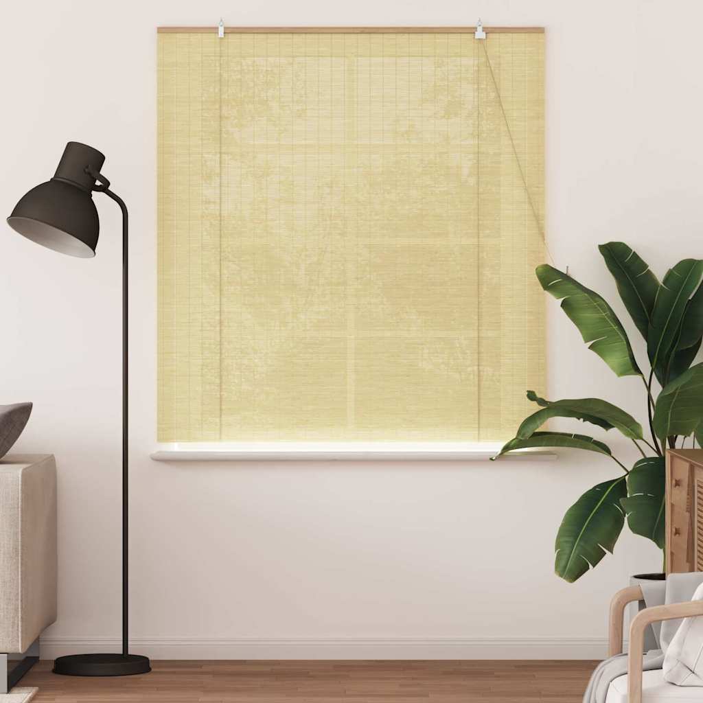Tenda a rullo con tende Natura 150 x 160 cm Bambù | homemem39