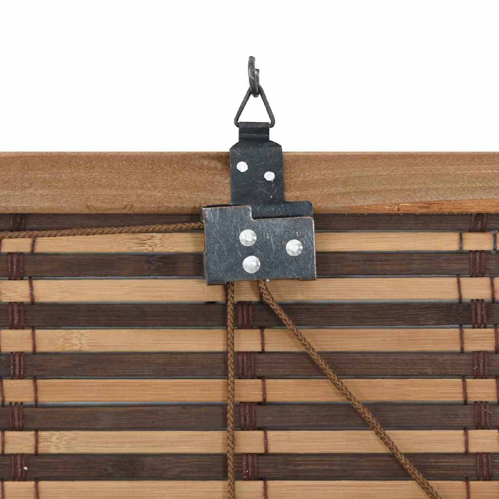 Tenda a rullo con tende Marrone 90 x 160 cm Bambù | homemem39