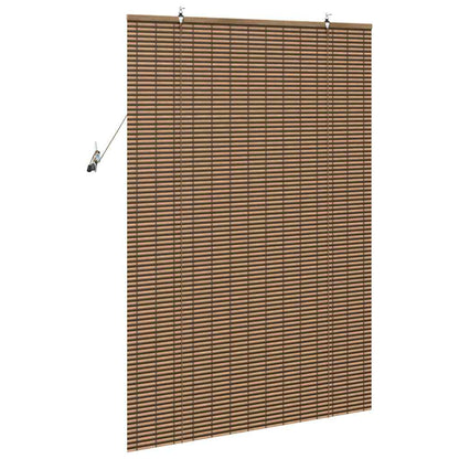 Tenda a rullo con tende Marrone 100 x 160 cm Bambù | homemem39