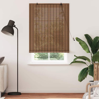 Tenda a rullo con tende Marrone 110 x 220 cm Bambù | homemem39