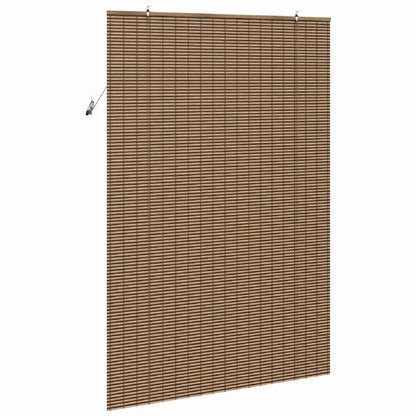 Tenda a rullo con tende Marrone 140 x 220 cm Bambù | homemem39