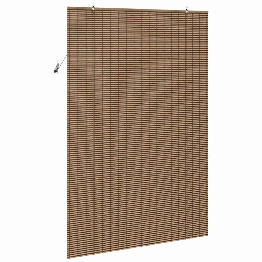 Tenda a rullo con tende Marrone 150 x 220 cm Bambù | homemem39