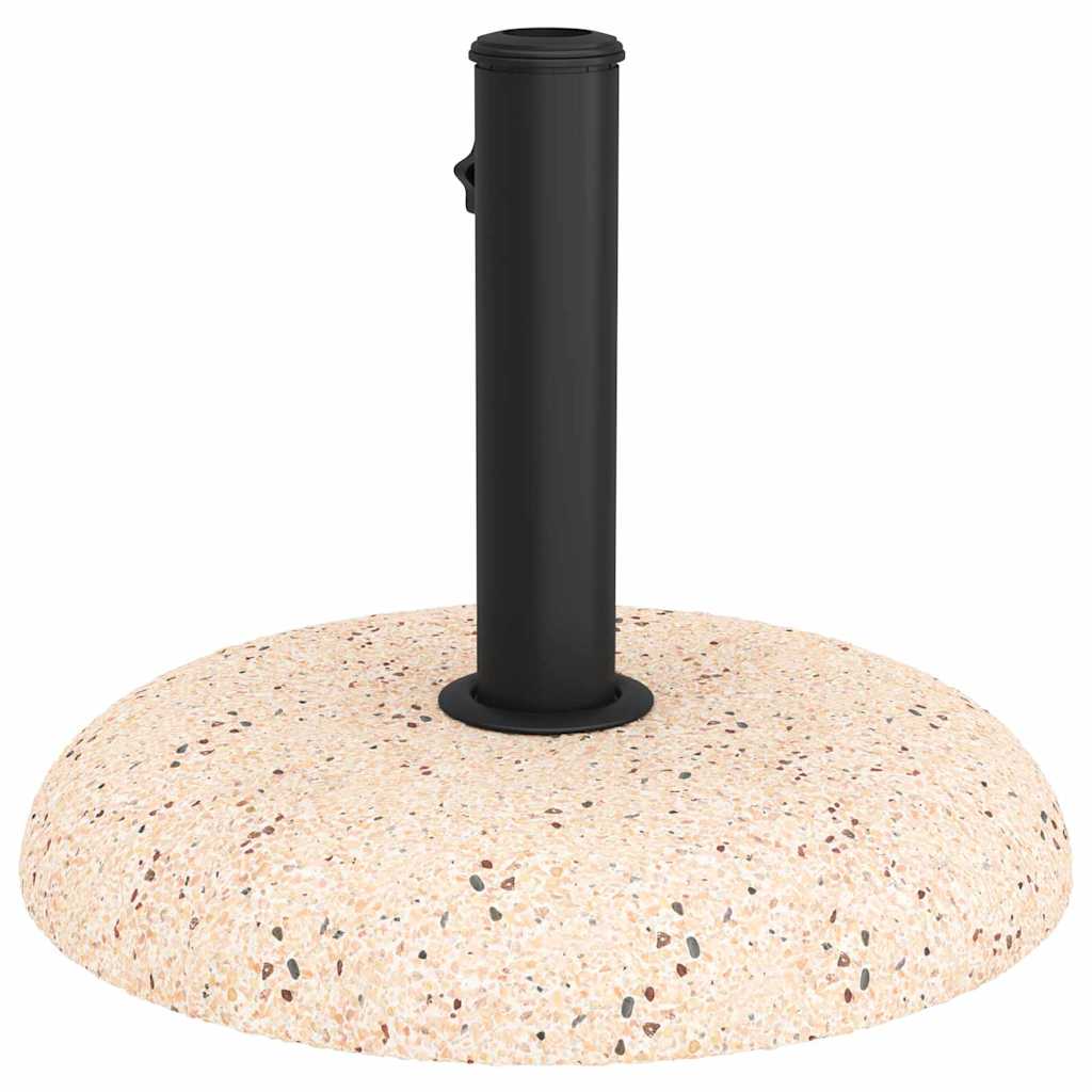 Base per ombrellone Giallo e Nero 45 x 45 x 40 cm