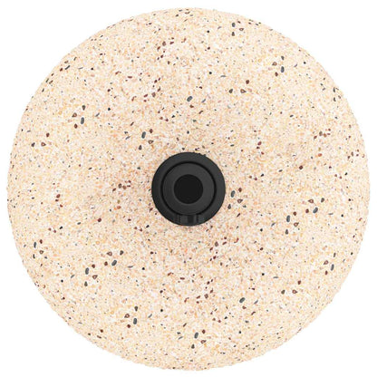 Base per ombrellone Giallo e Nero 45 x 45 x 40 cm