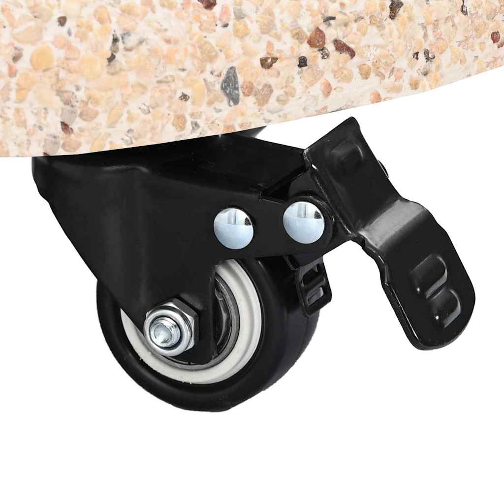 Base per ombrellone Giallo e Nero 45 x 45 x 40 cm