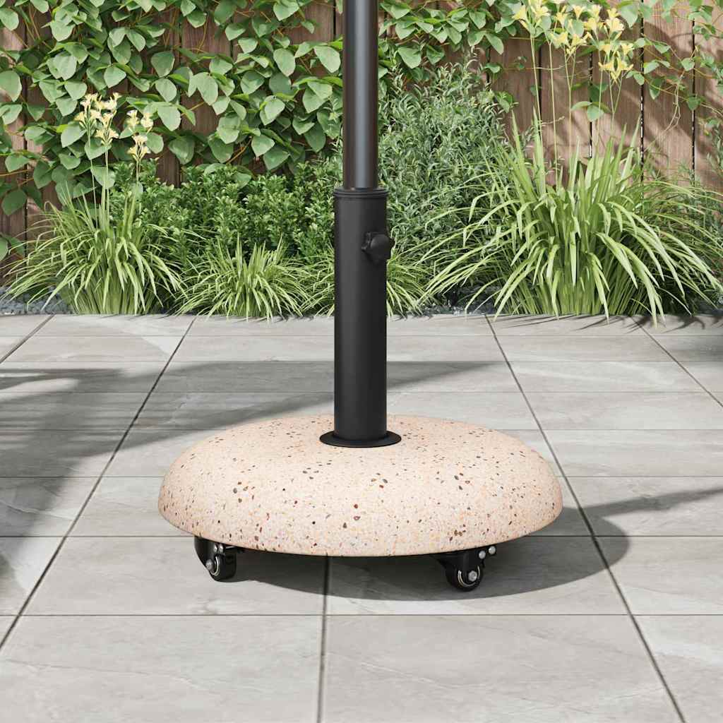 Base per ombrellone Giallo e Nero 45 x 45 x 40 cm