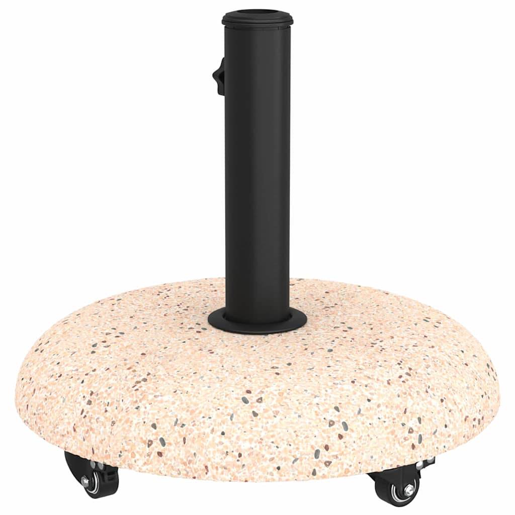 Base per ombrellone Giallo e Nero 45 x 45 x 40 cm