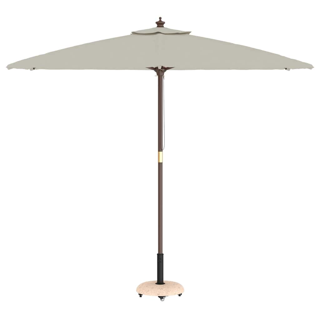 Base per ombrellone Giallo e Nero 45 x 45 x 40 cm