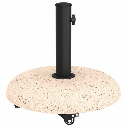 Base per ombrellone Giallo e Nero 45 x 45 x 40 cm