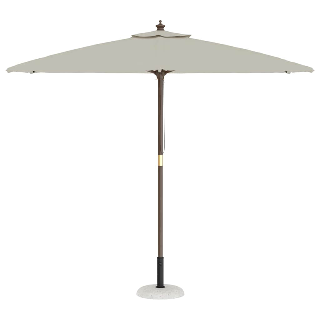 Base per ombrellone Bianco e Nero 45 x 45 x 40 cm