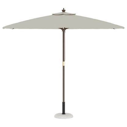 Base per ombrellone Bianco e Nero 45 x 45 x 40 cm