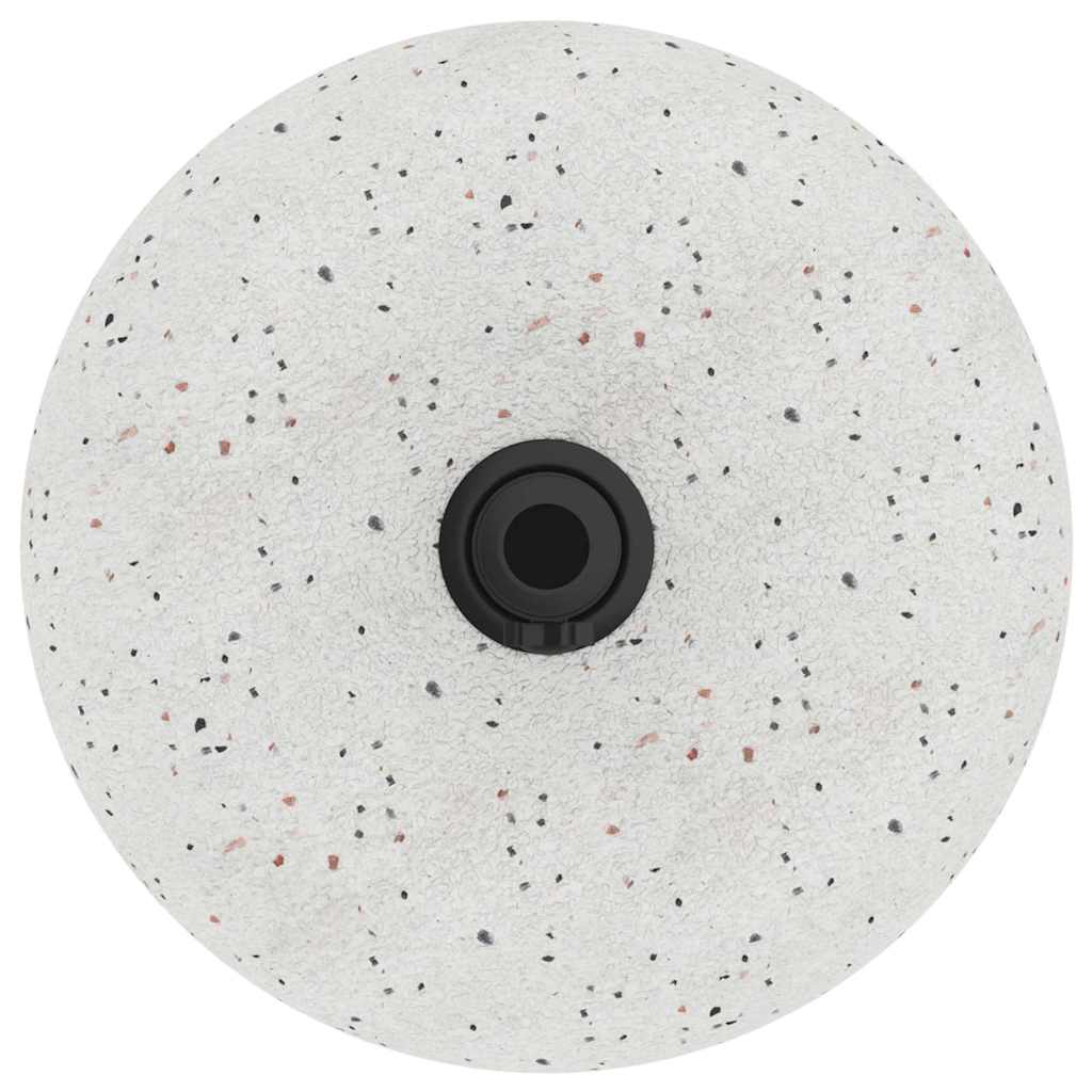 Base per ombrellone Bianco e Nero 45 x 45 x 40 cm