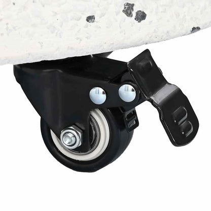 Base per ombrellone Bianco e Nero 45 x 45 x 40 cm