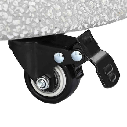 Base per ombrellone Grigio Chiaro e Nero 45 x 45 x 40 cm