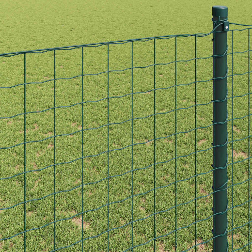 Recinzione Euro Verde 1 x 25 m Ferro rivestito in PVC | homemem39