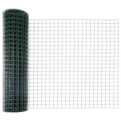 Recinzione Euro Verde 1 x 25 m Ferro rivestito in PVC | homemem39