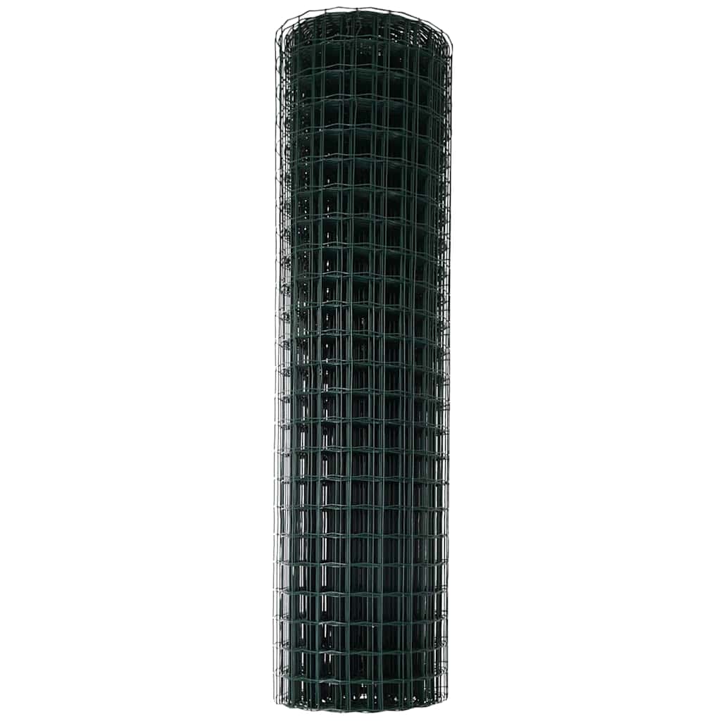 Recinzione Euro Verde 1 x 25 m Ferro rivestito in PVC | homemem39
