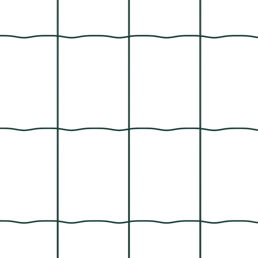 Recinzione Euro Verde 0,4 x 50 m Ferro rivestito in PVC | homemem39
