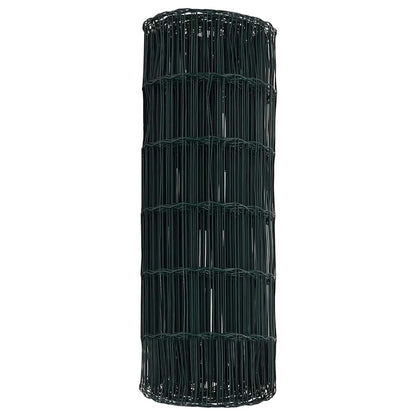 Recinzione Euro Verde 0,4 x 50 m Ferro rivestito in PVC | homemem39