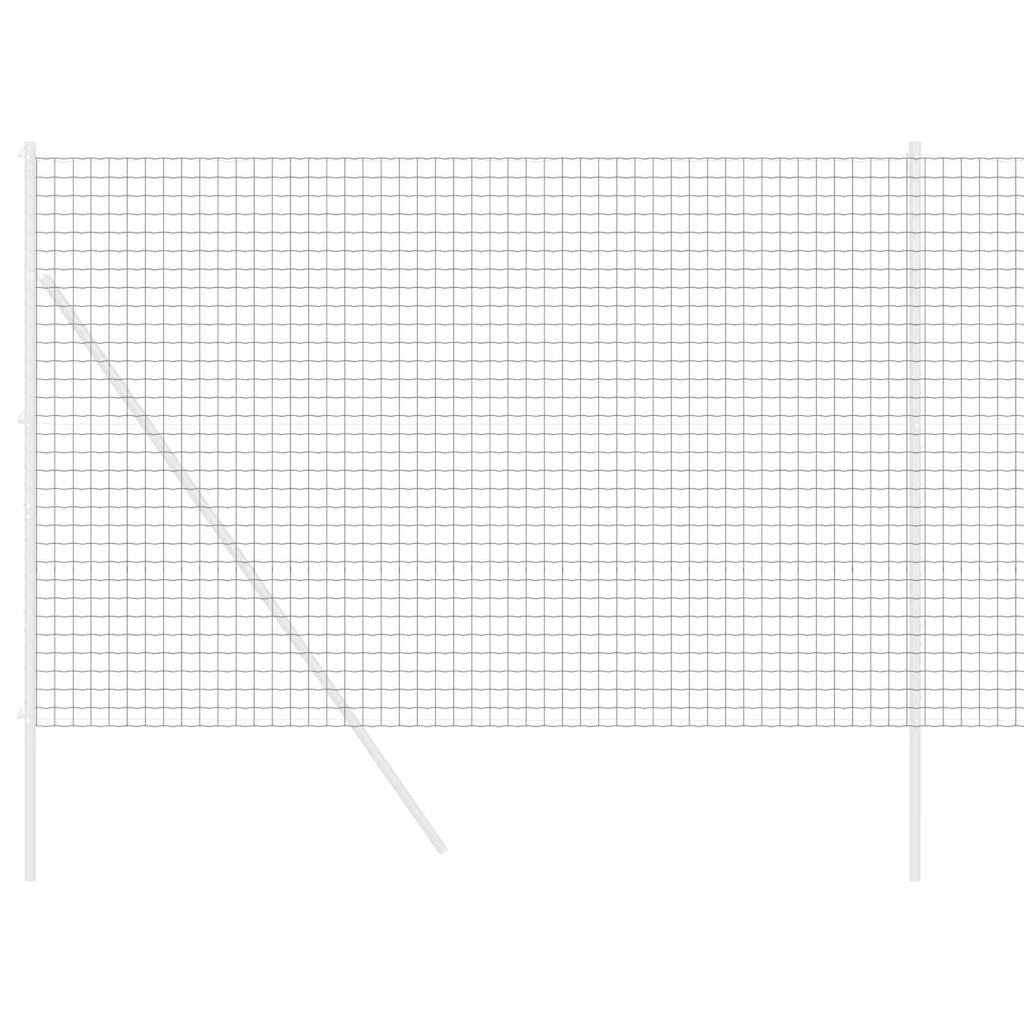 Recinzione Euro Grigio 1,6 x 10 m Ferro rivestito in PVC | homemem39