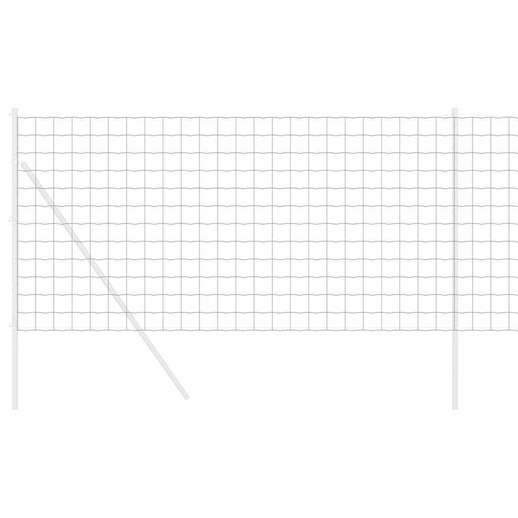 Recinzione Euro Grigio 1,4 x 10 m Ferro rivestito in PVC | homemem39