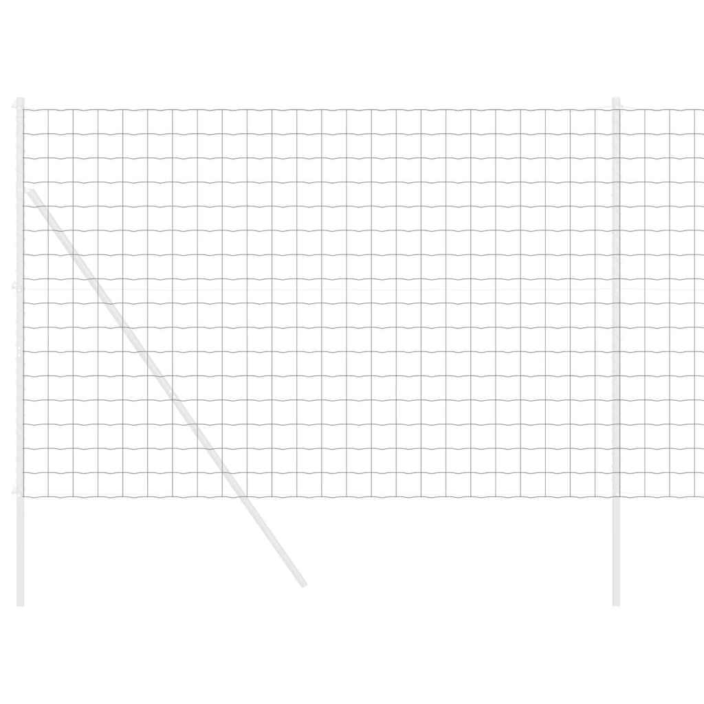 Recinzione Euro Grigio 1,6 x 10 m Ferro rivestito in PVC | homemem39