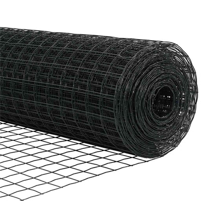 Recinzione Euro Grigio 1 x 25 m Ferro rivestito in PVC | homemem39