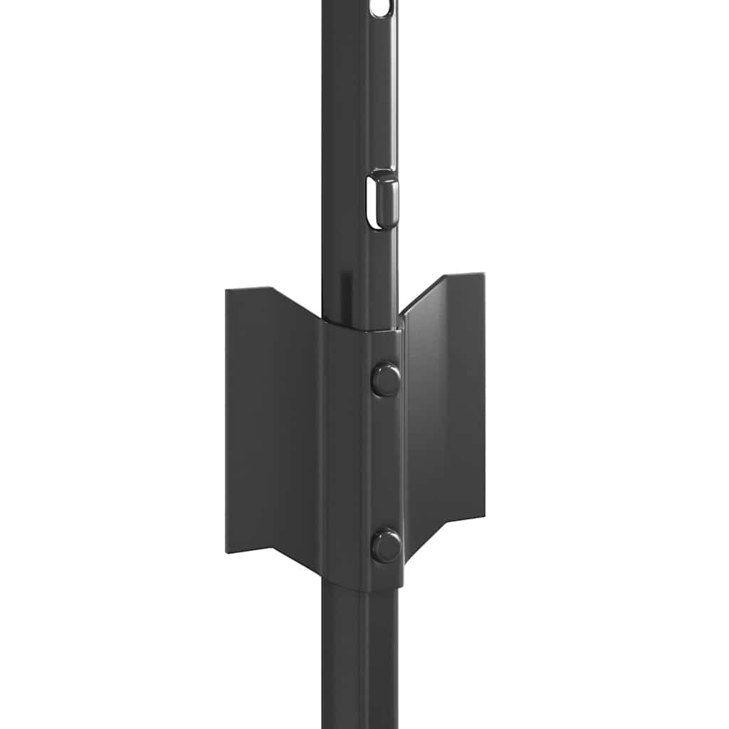 Palo della recinzione 22 pcs Grigio 120 cm Acciaio | homemem39
