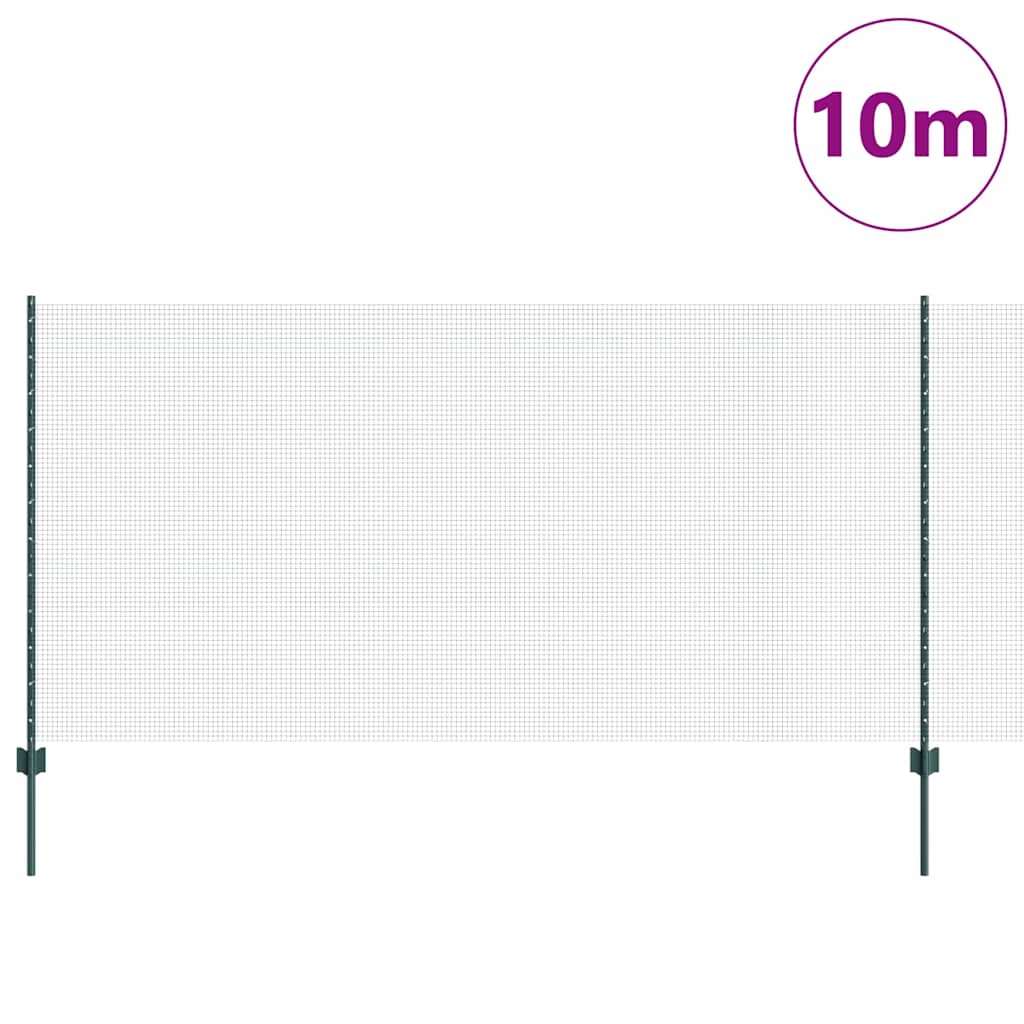 Recinzione in rete saldata con palo 10 x 1,2 m (P x A)