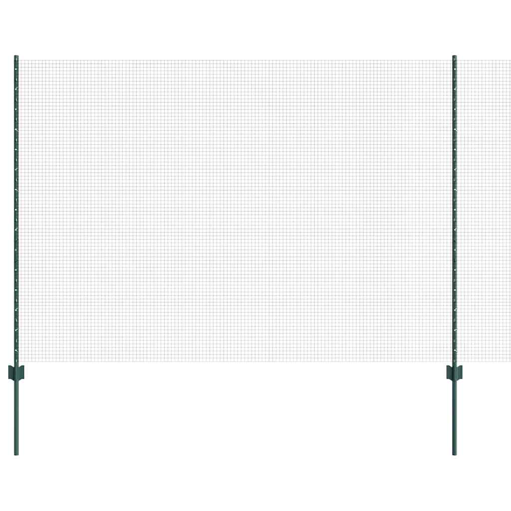 Recinzione in rete saldata con palo 10 x 1,5 m (L x H)