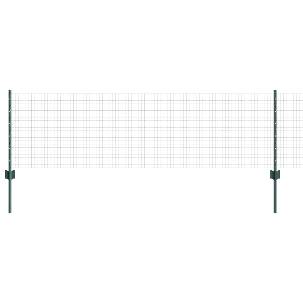 Recinzione in rete saldata con palo 25 x 0,6 m (P x H)