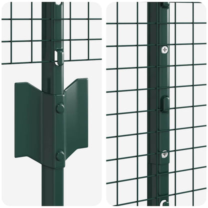 Recinzione in rete saldata con palo 25 x 1 m (L x H)