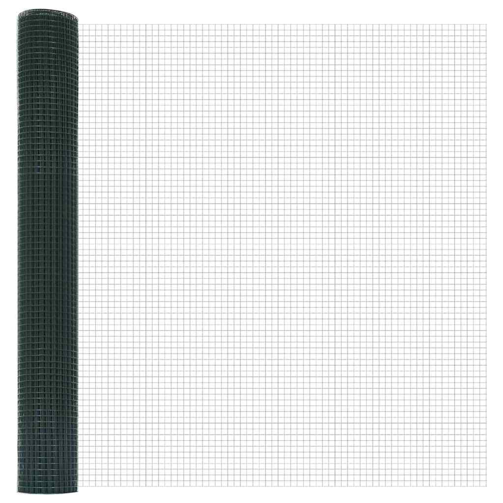 Recinzione in rete saldata con palo 25 x 1,2 m (P x A)