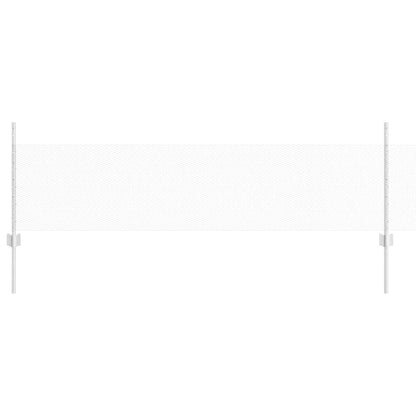 Recinzione con pali. Argento 0.5 x 10 m Acciaio