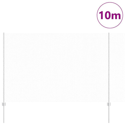 Recinzione con Posto Argento 1,6 x 10 m Acciaio