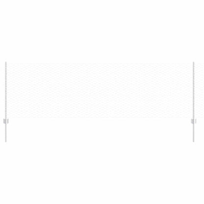 Recinzione con Posto Argento 0,8 x 50 m Acciaio