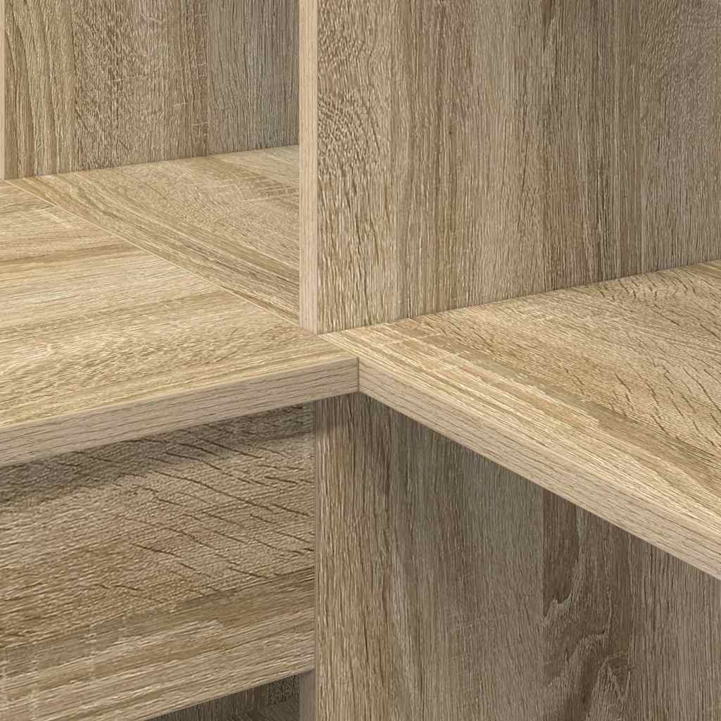 Scrivania ad angolo rovere sonoma 101,5 x 149,5 x 149,5 cm